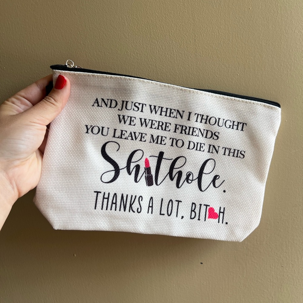 Amazon Canvas Pouch NWT